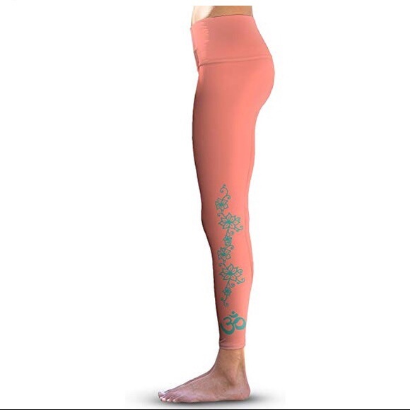 Om Shanti Pants - Om Shanti Arcadia Vines Power Pants Yoga Leggings